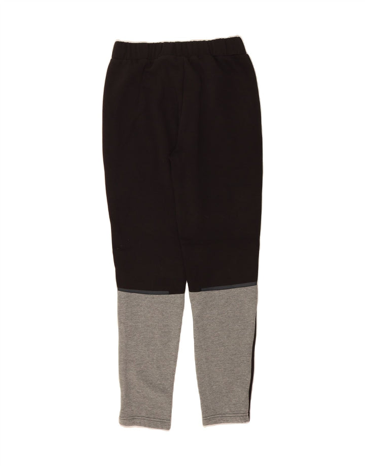 PUMA Mens Tracksuit Trousers Joggers Small Black Colourblock Polyester Vintage Puma and Second-Hand Puma from Messina Hembry 