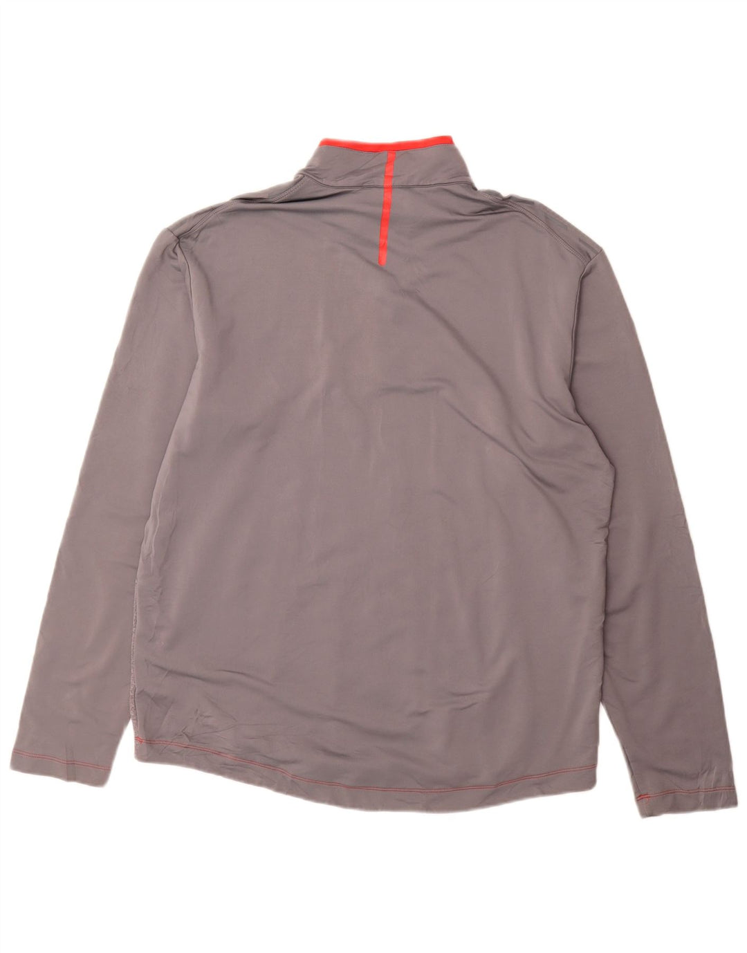 Nike Dri Fit - Chándal con cremallera y cuello para hombre, talla grande, color gris a rayas