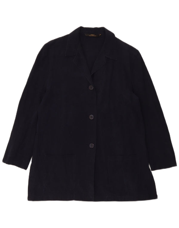 Marks & Spencer Chaqueta St. Michael Blazer para Mujer UK 44 Grande Azul Marino
