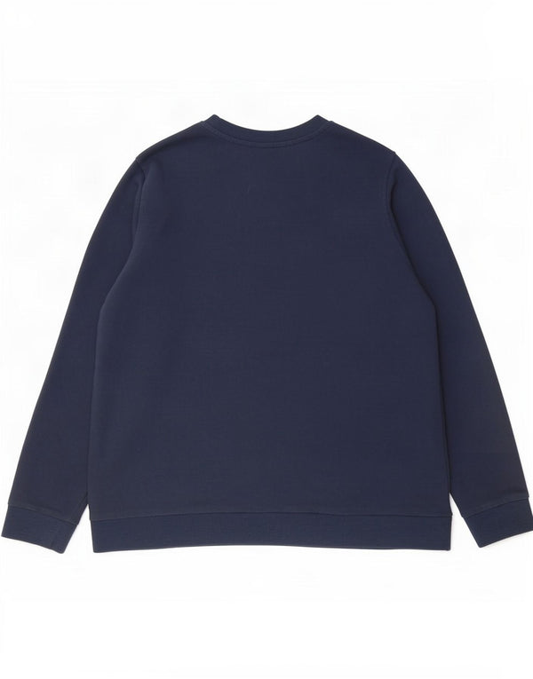 Marks & Spencer Sudadera para Mujer Jumper UK 20 2XL Algodón Azul Marino
