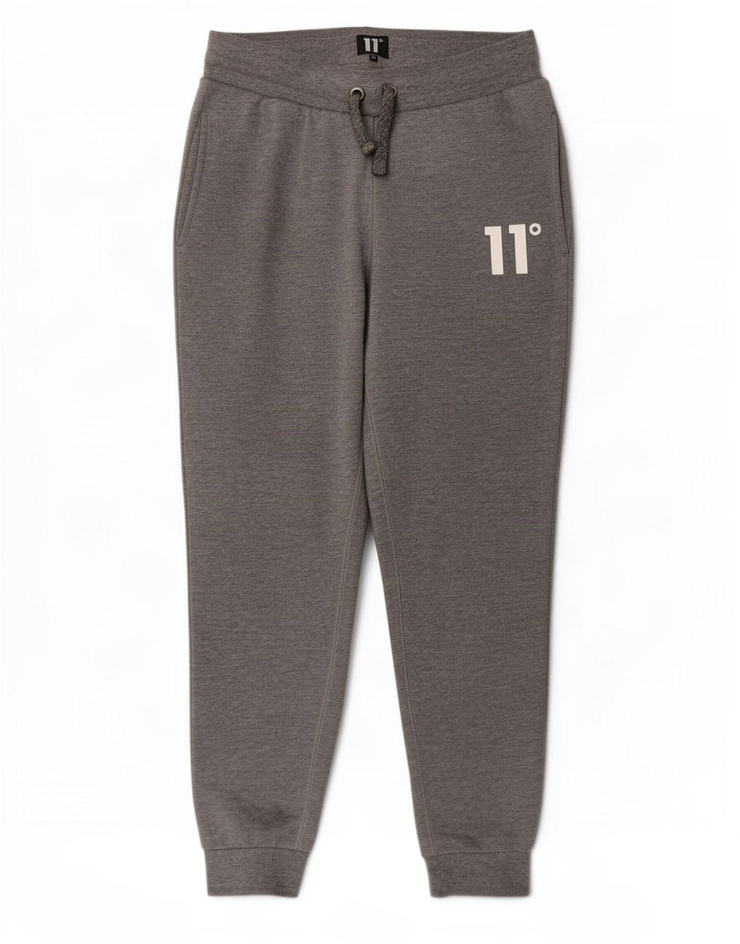 Eleven Degrees Hombre Pantalones De Chándal Con Gráfico Joggers Gris Medio