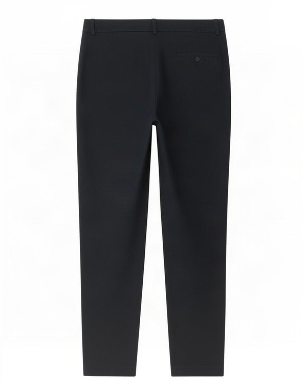 Zara Mujer Pantalones Casuales Slim EU 36 XS W26 L26 Azul Marino