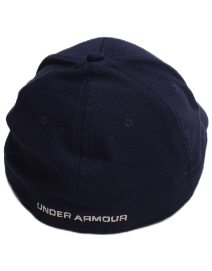 Under Armour Gorra de béisbol con ajuste clásico y gráfico para hombre, talla grande/XL, azul marino