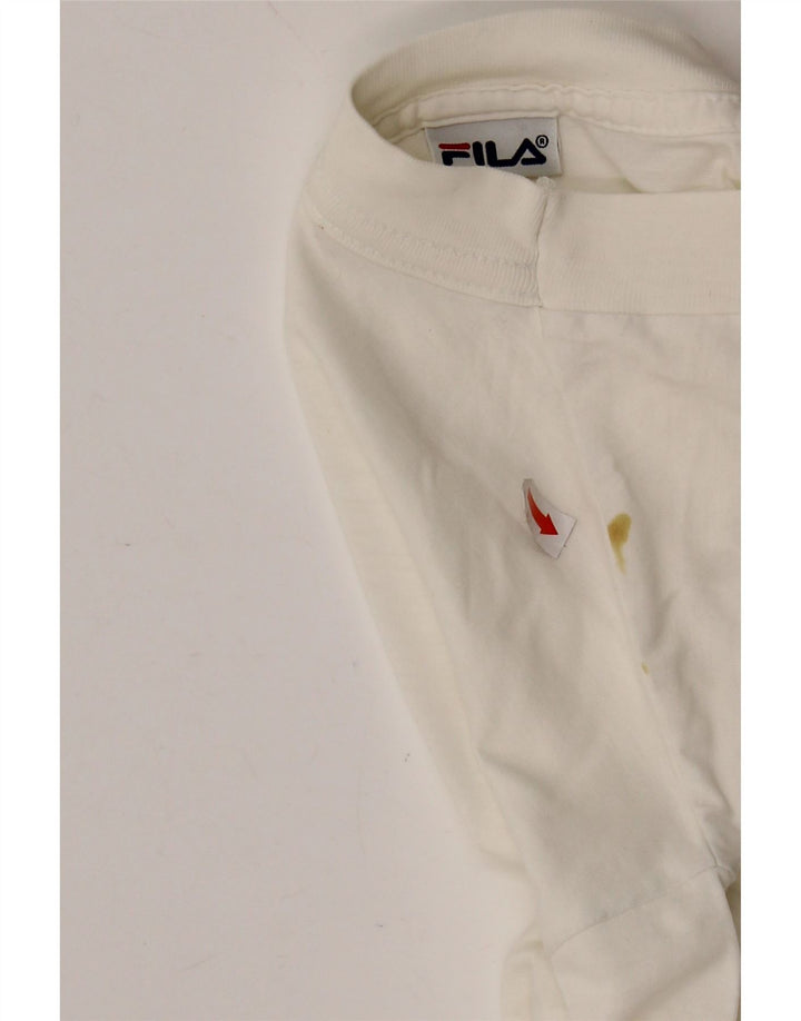 Camiseta FILA Hombre Top Small White