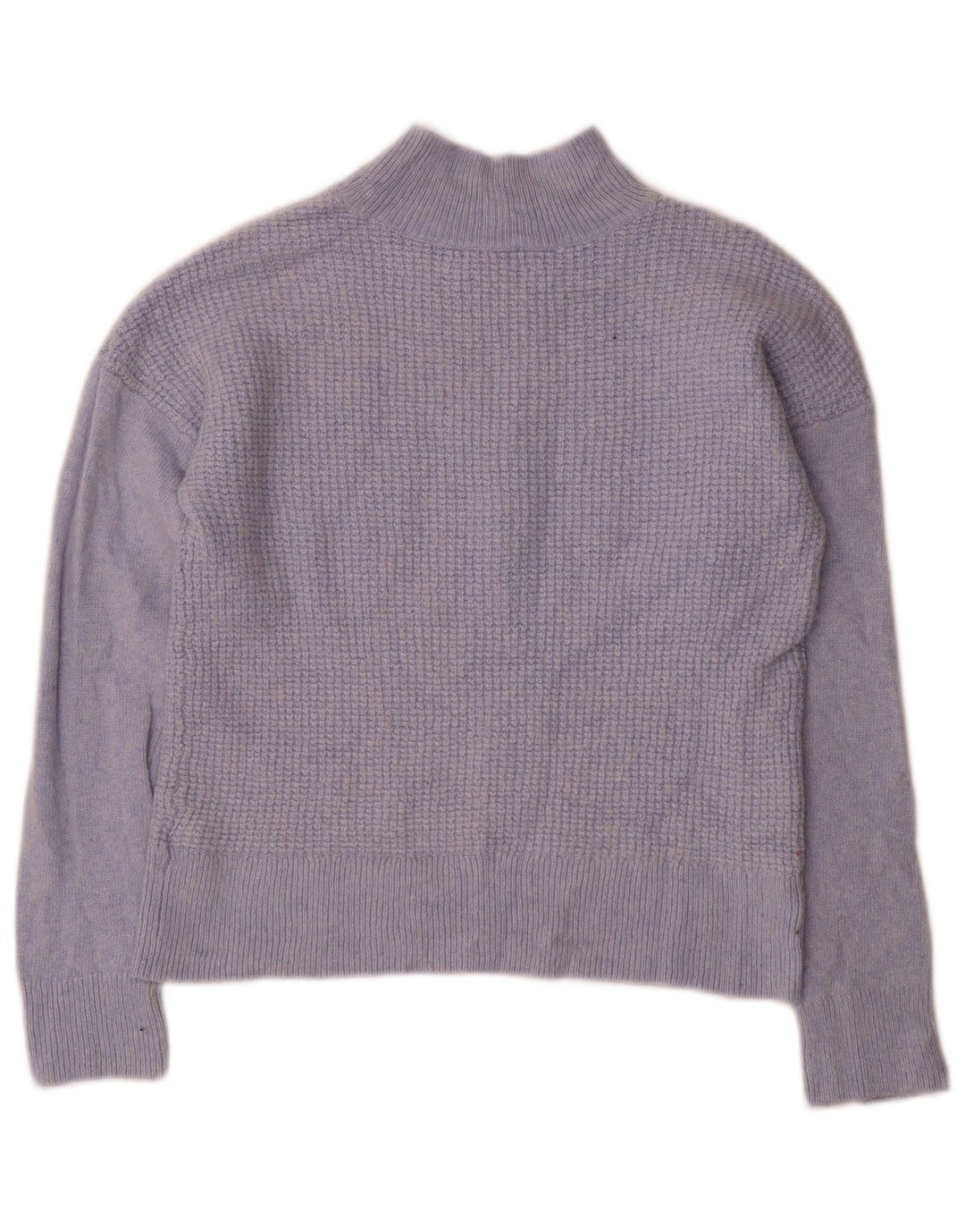 Hobbs Suéter Corto con Cuello de Tortuga para Mujer UK 12 Viscosa Azul Mediana