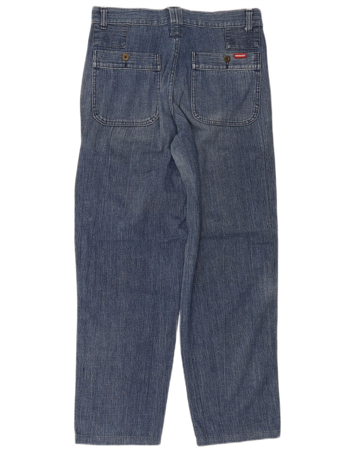 Vaqueros rectos para hombre Carrera W34 L30 Algodón azul