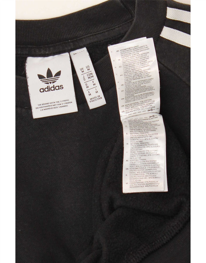 Adidas Hombre Sudadera Jumper Medium Negro Algodón