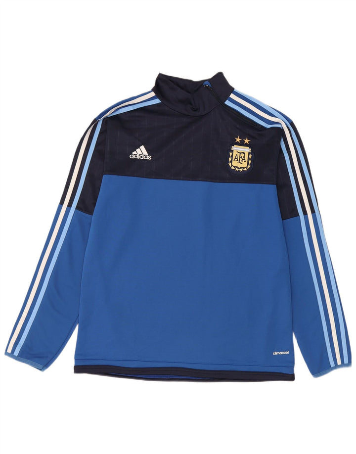 Adidas Climacool Graphic Pullover Chándal Top Grande Azul Colorblock