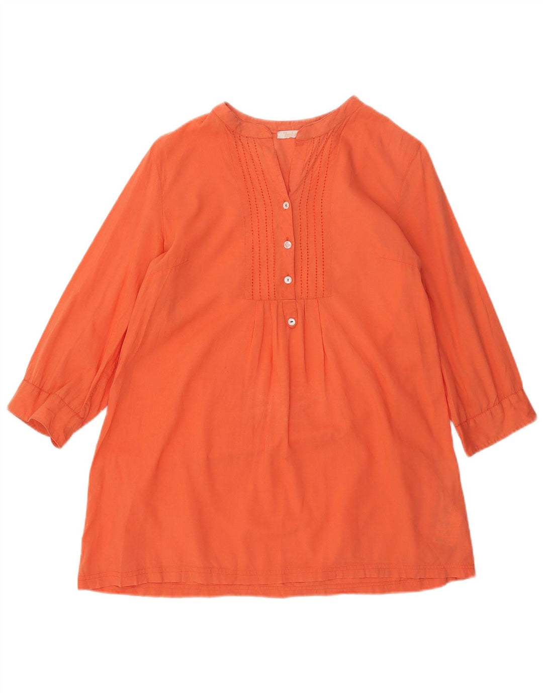 Timberland Top tipo túnica de manga 3/4 para mujer UK 40 Algodón naranja mediano