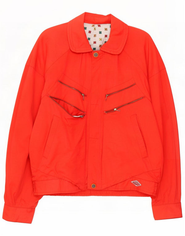Chaqueta bomber para hombre Misura UK 42 XL Algodón rojo