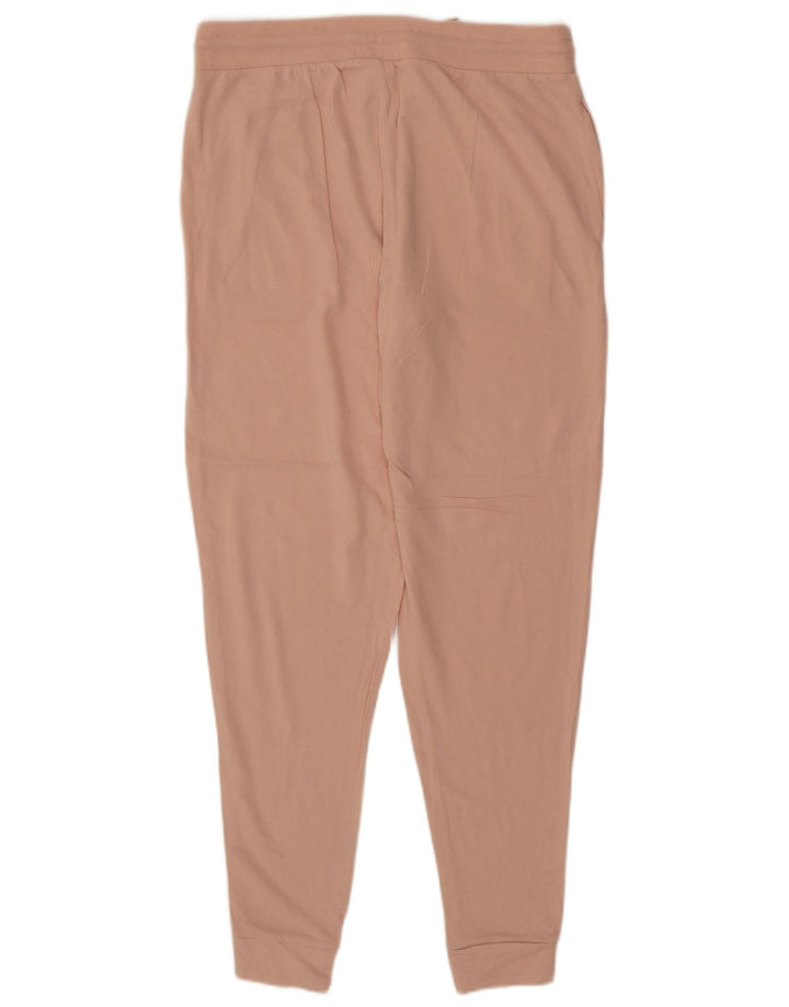 TOMMY HILFIGER Pantalones de chándal para mujer Joggers UK 44 Large Pink Cotton