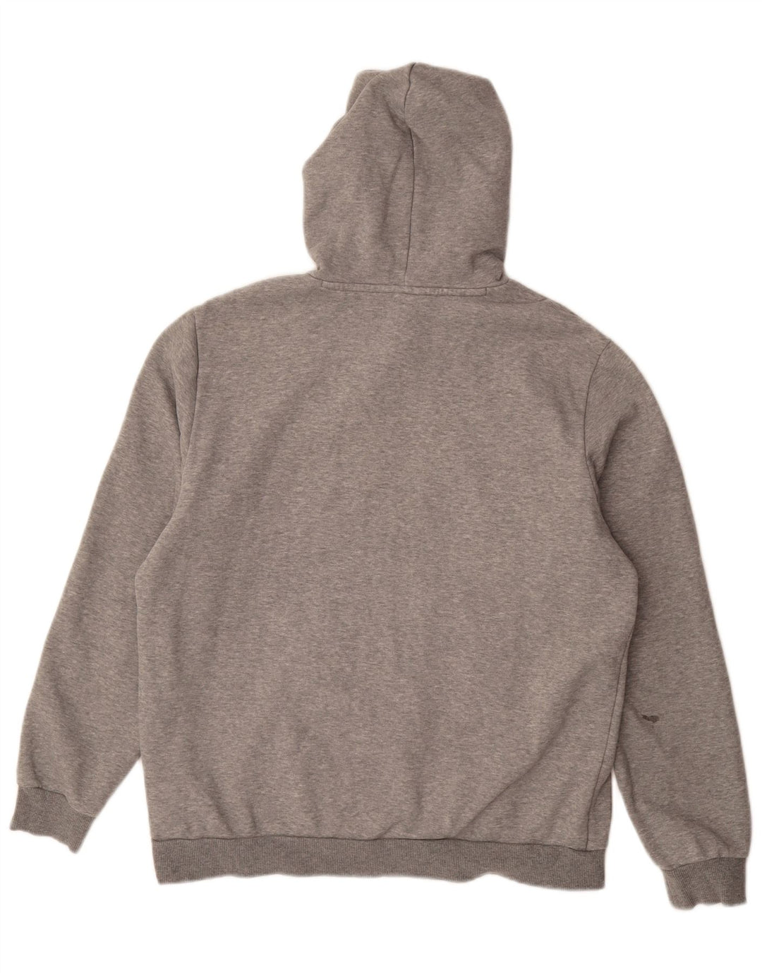 Puma Hombre Graphic Sudadera con capucha Jumper Grande Gris Algodón