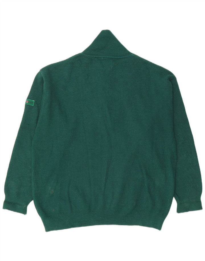Explorer Hombre Cuello Chal Jersey Jersey XL Lana Verde