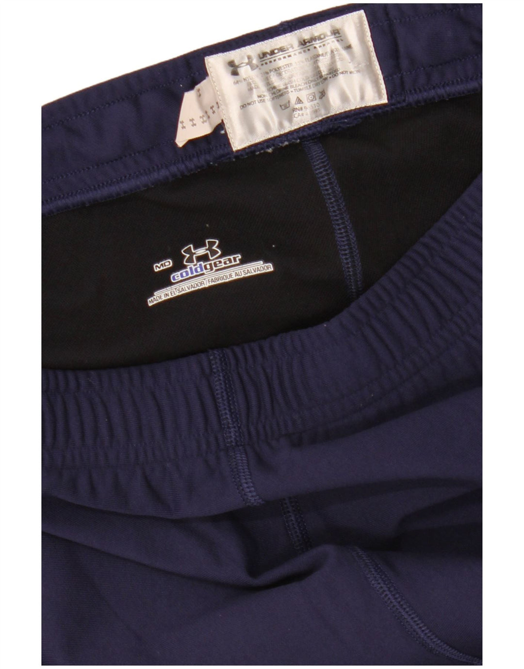 UNDER ARMOUR Leggings Cold Gear para mujer Reino Unido 12 Azul marino mediano