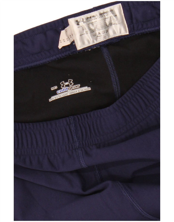 UNDER ARMOUR Leggings Cold Gear para mujer Reino Unido 12 Azul marino mediano