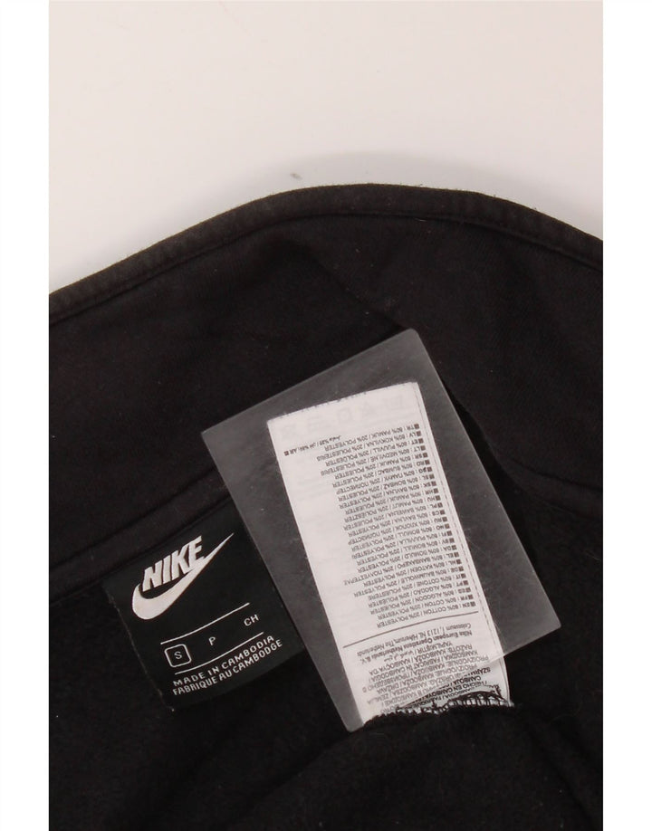 Nike - Chaqueta de chándal para hombre, talla pequeña, algodón negro