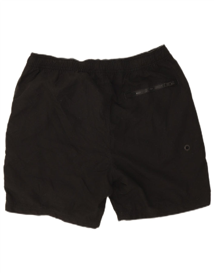 Superdry Bañador con gráfico gráfico para hombre, talla grande, negro