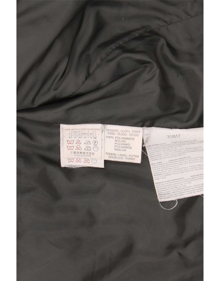 Marella Chaqueta Acolchada Para Mujer UK 44 Grande Poliamida Marrón