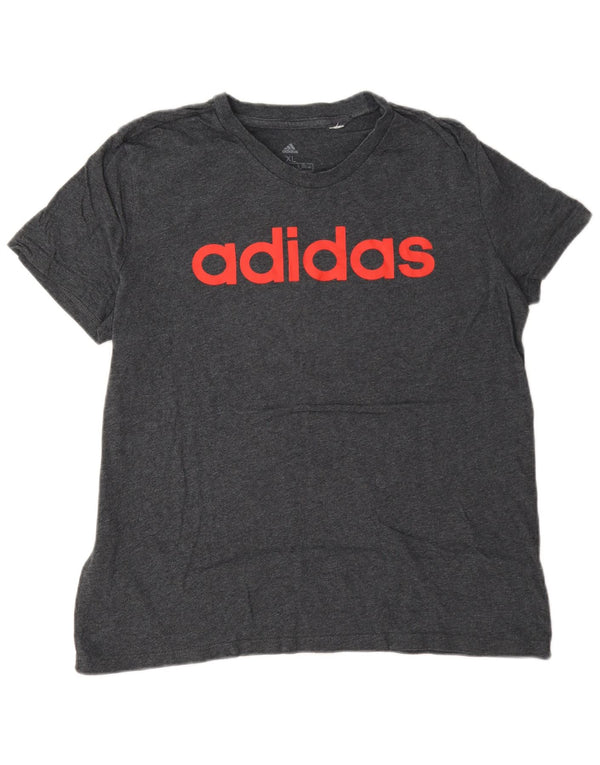 Adidas Camiseta Gráfica Mujer Top UK 20/22 XL Gris