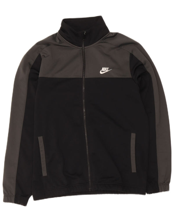 Nike - Chaqueta de chándal para hombre, color negro mediano