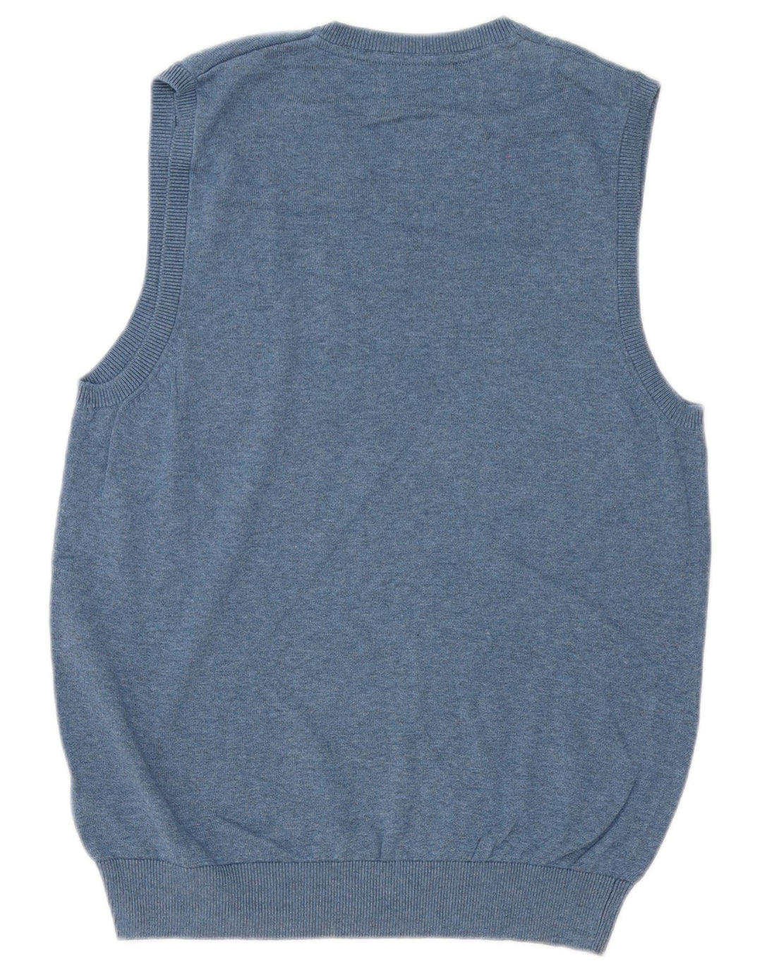 Marks & Spencer Camiseta sin mangas para hombre de algodón azul medio