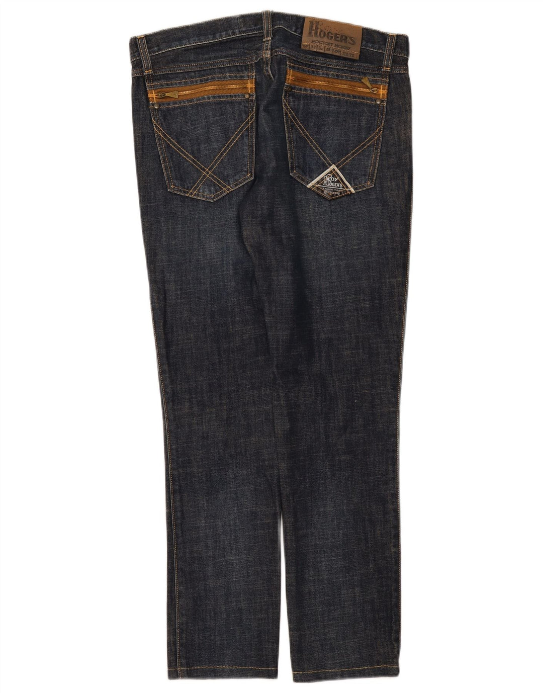 Roy Rogers Vaqueros ajustados para mujer W32 L29 Algodón azul