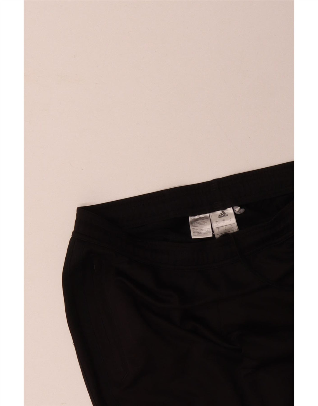 ADIDAS Pantalón de chándal Clima Proof para hombre Poliéster negro grande