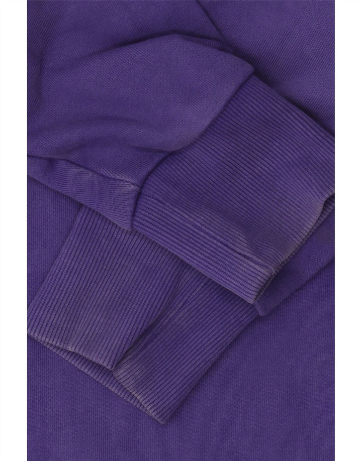 Diesel Hombre Sudadera Gráfica Jersey Pequeño Logotipo De Algodón Púrpura