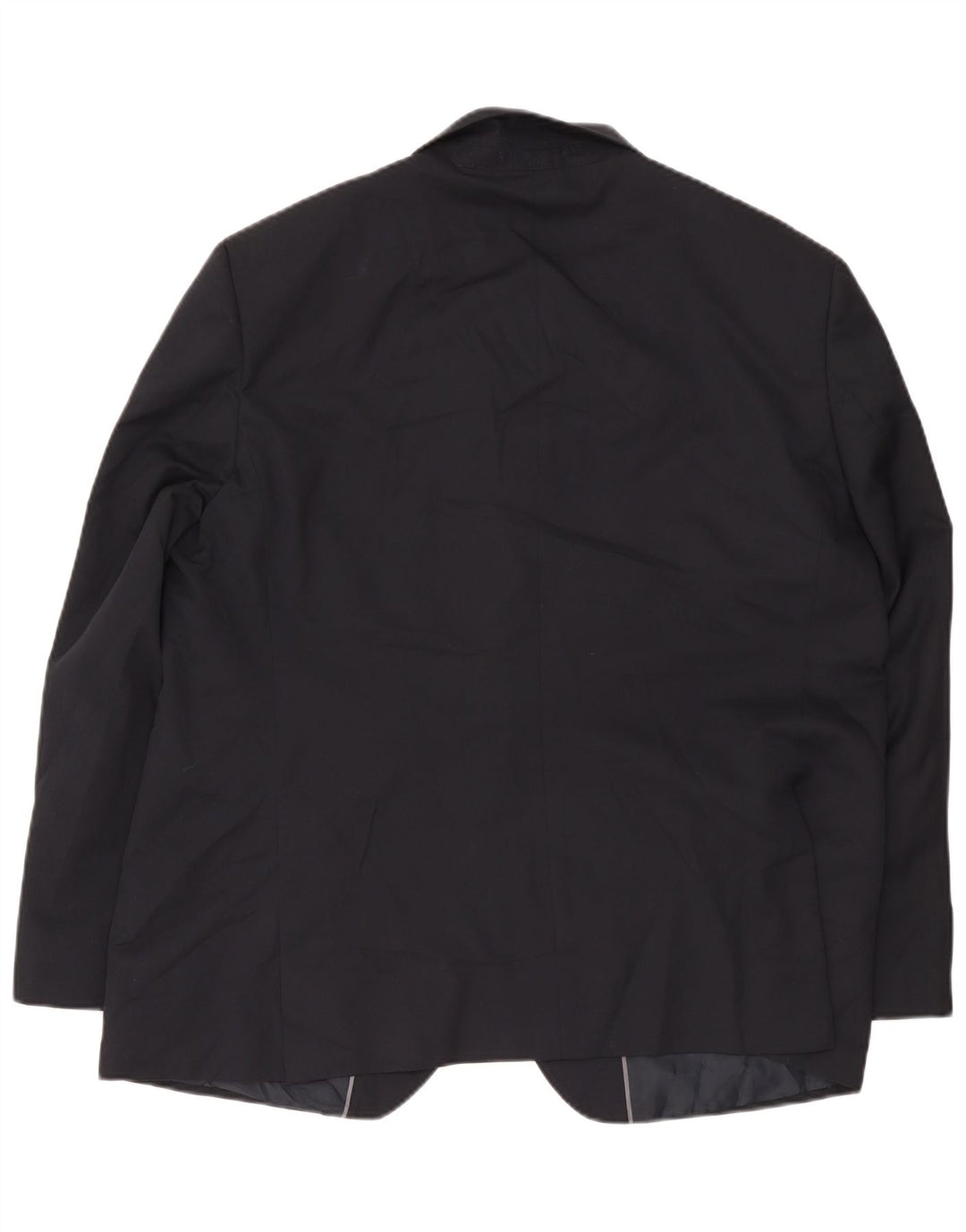 Marks & Spencer Chaqueta tipo blazer de 2 botones para hombre UK 48 4XL Poliéster azul marino