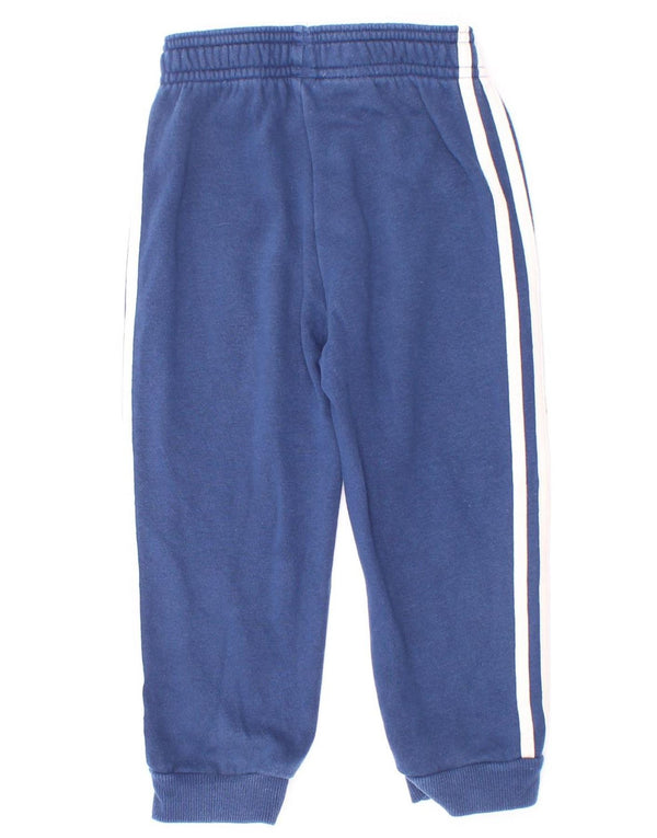 Adidas Joggers - Pantalón de chándal para bebé, niño, 18-24 meses, azul