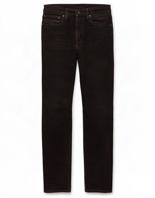 Levi's Hombre 512 Slim Tapered Jeans W32 L34 Algodón Negro