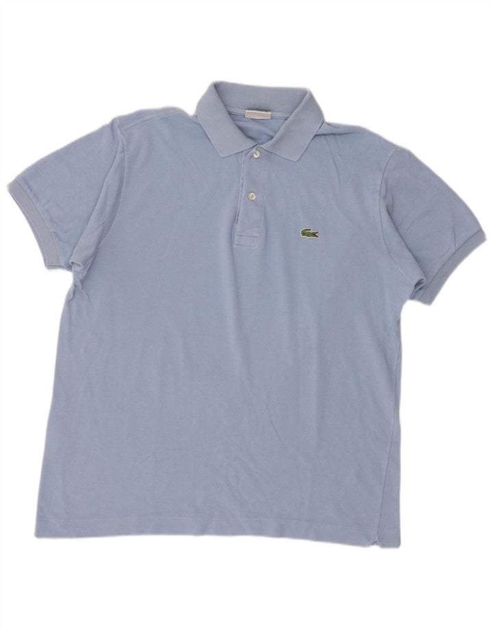 Polo Lacoste para hombre talla 5 grande algodón azul