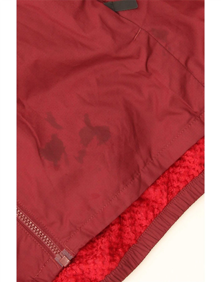 Rohan Chaqueta cortavientos con capucha para hombre UK 38 Poliéster burdeos medio