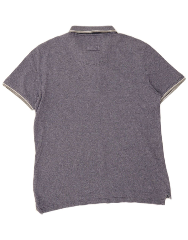 Polo de hombre Fat Face de algodón azul grande
