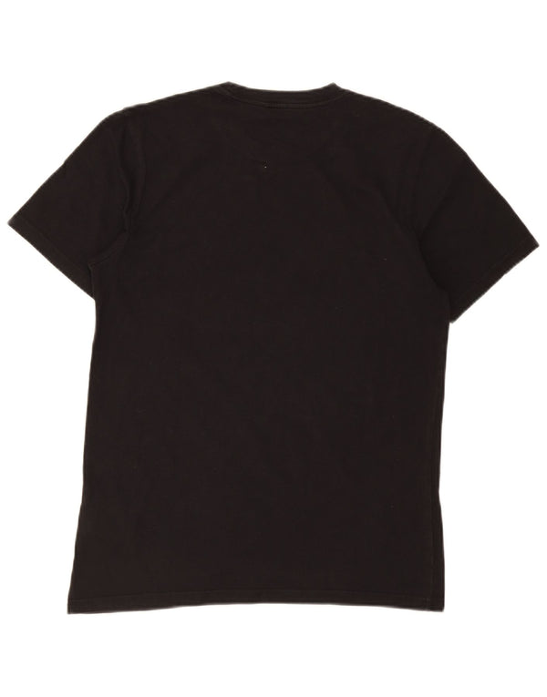 Carhartt Hombre Camiseta Gráfica Top XS Algodón Negro