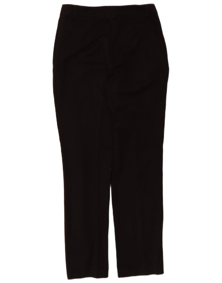 Marks & Spencer Pantalones Chinos Regulares para Mujer UK 8 Small W28 L29 Negro