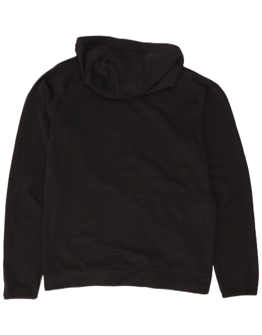 PUMA Sudadera con capucha y cremallera para hombre, talla mediana, negra
