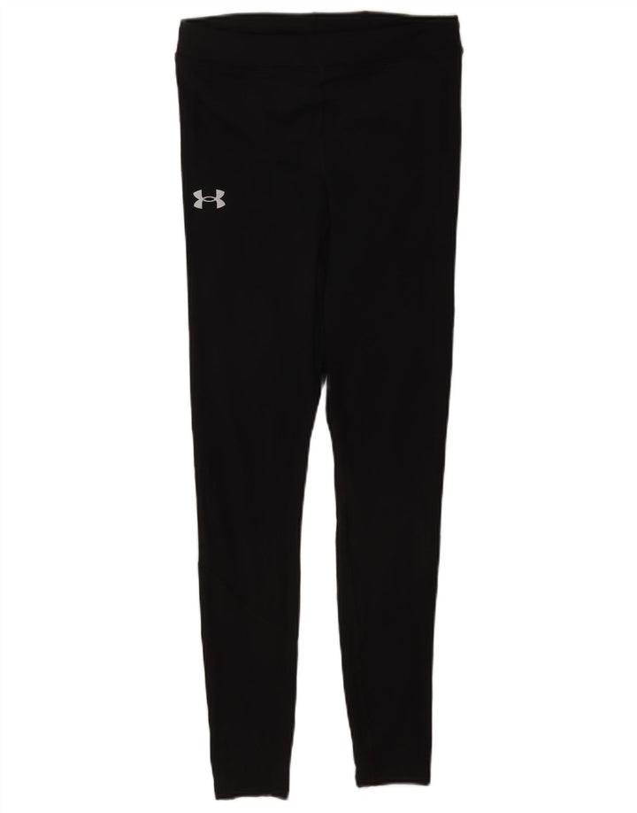 Mallas Under Armour Mujer Medianas Negras Poliéster Deportivas