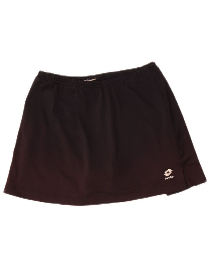 LOTTO Womens Skort UK 14 Medium  Black