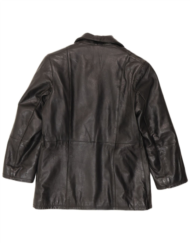 Chaqueta de cuero para mujer Arianna IT 42 Cuero negro mediano