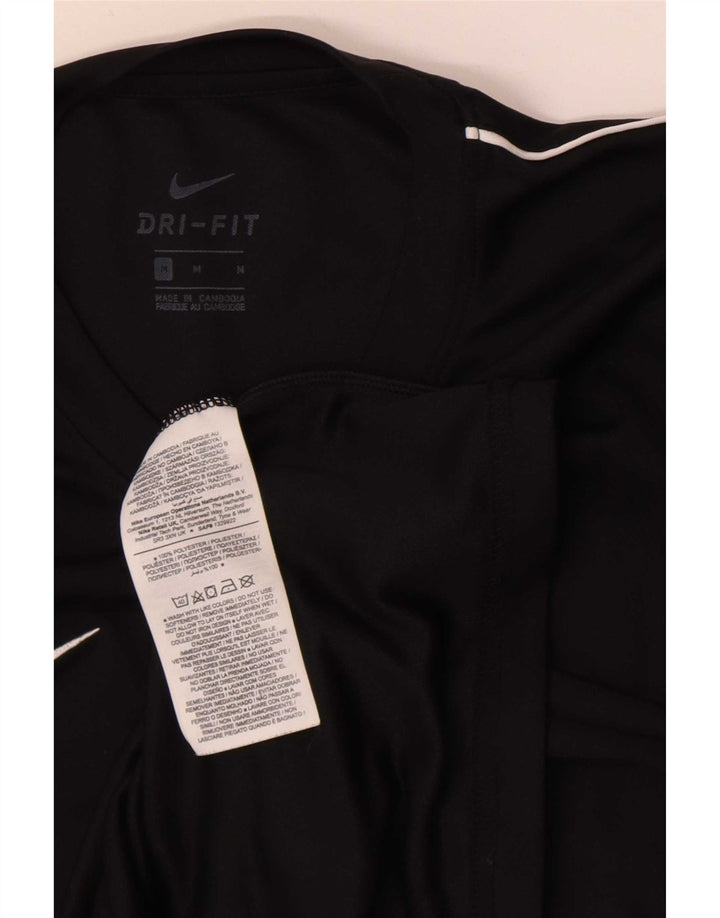 Camiseta Nike Dri Fit para hombre Top Medium Black Poliéster