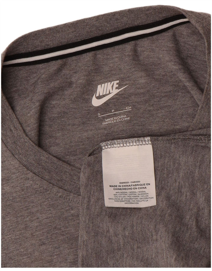 Nike - Camiseta sin mangas para hombre, talla pequeña, modal gris moteado