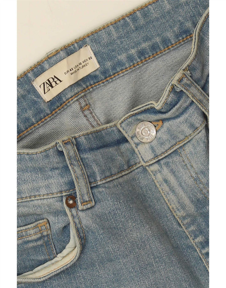 Zara Jeans Bootcut para Mujer EU 42 Large W32 L25 Azul