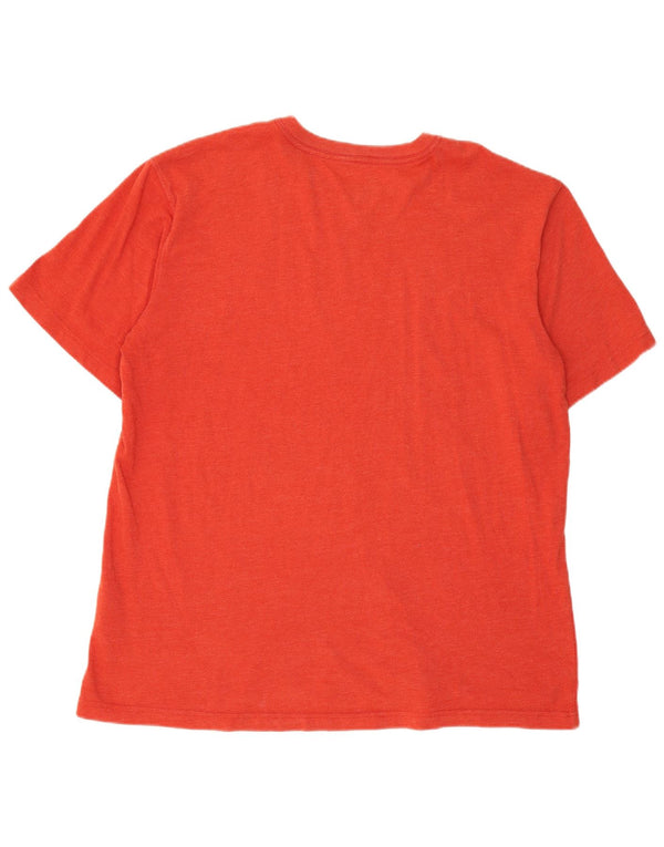 Carhartt Camiseta gráfica de corte relajado para hombre Top XL Algodón naranja