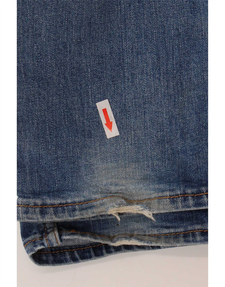 Levi's Hombre 511 Slim Jeans W33 L32 Algodón Azul