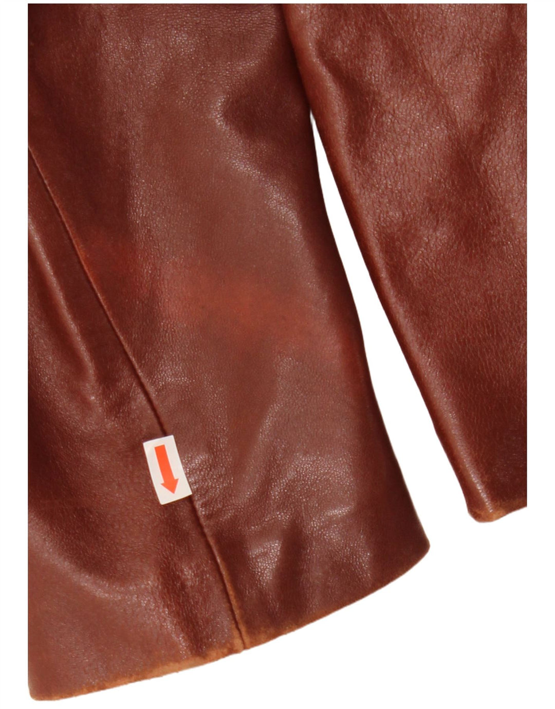 Emme Chaqueta de cuero para mujer IT 46 Large Brown
