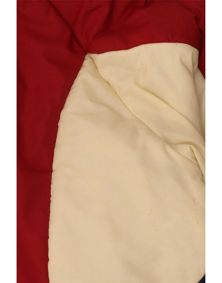 Brugi Chaqueta acolchada para hombre IT 54 2XL Rojo Colorblock Poliamida
