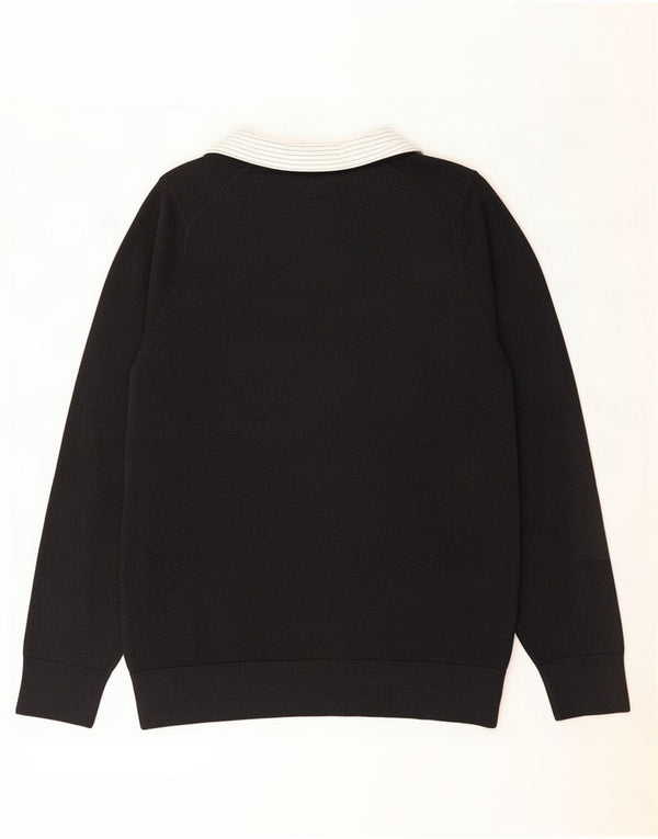 Marks & Spencer Mens Autograph V-Neck Jumper Sweater Small Black