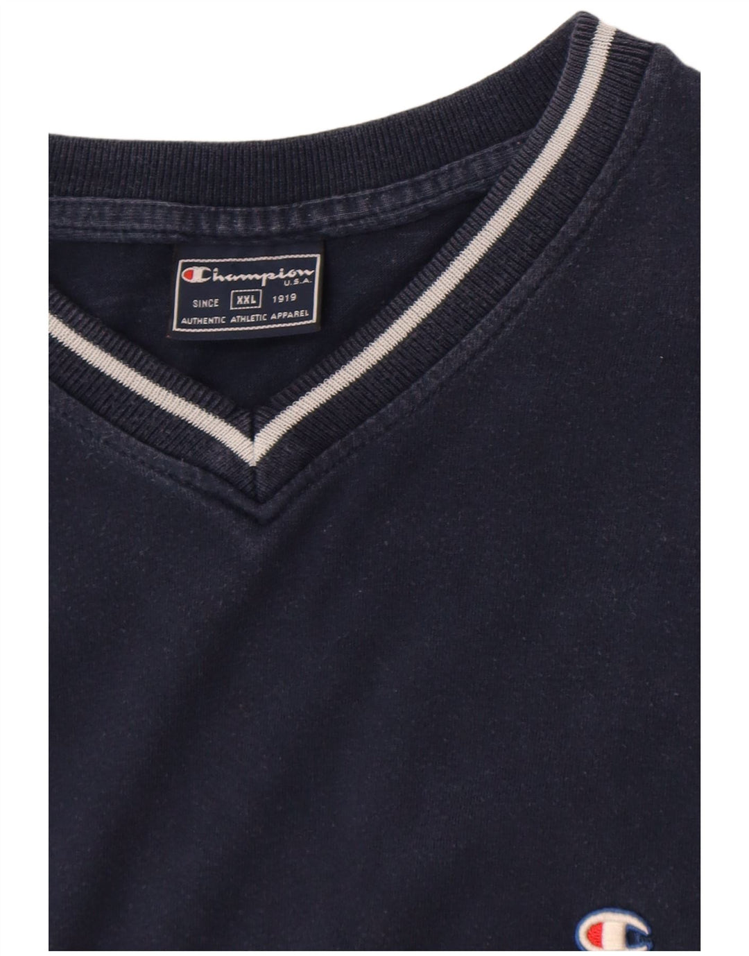 Champion Camiseta Hombre Top 2XL Azul Marino