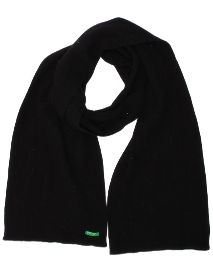 Under Colors of Benetton Bufanda Rectángulo Mujer Talla Única Negro Clásico